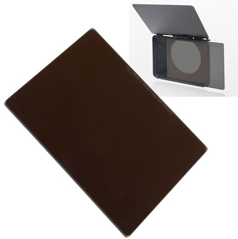 Filtro ND Quadrato Matte Box da 4x5,65 Pollici, Filtro a densità Neutra con Rivestimento Multistrato su Entrambi i Lati, Filtro ND Cinematografico in Vetro Ottico HD Compatibile