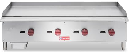 WESTLAKE 48W Commercial Gas Griddle Countertop