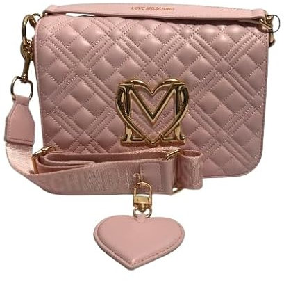 MOSCHINO Borsa donna Love pelle cipria BS25MO111 JC4302 Piccola
