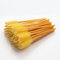 Nvzi 100 Pcs Disposable Eyelash Mascara Brushes for Eye Lashes Extension Eyebrow and Makeup （Yellow)
