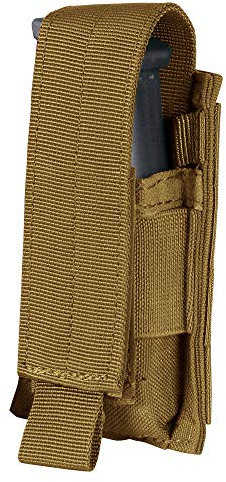 Condor Einzel Pistole Magazintasche Coyote Brown