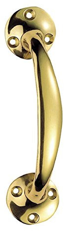 Chivrose Ltd Carlisle Brass Quality Classic Bow Handle 152mm (6) (Polished Brass)