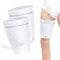 HANSILK Katheter Beinbeutel Tasche 2er-Pack Entwickelt für Inkontinenz wiederverwendbar und waschbar S