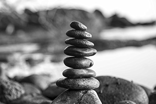 hansepuzzle 58853 - Steine Puzzle 2000 Teile - Natur Motiv mit hochwertiger Aufbewahrung: Kartonbox und wiederverschließbarem Beutel - Format 90 × 60 cm