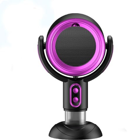 Purificatore Vibeon for Fumo, Ventilatore Purificatore Smoke Away Vibeon, Ventilatore for Fumatori Ricaricabile for Fumare in Casa, Trappola Elettrica for Odori Puff Hide Buddy, Cappa Aspirante(Purple