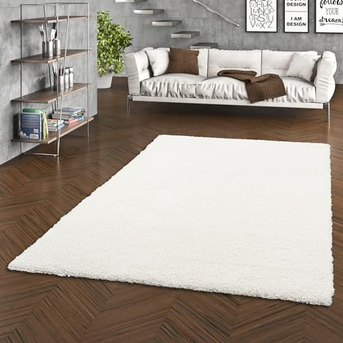 Snapstyle Luxus Hochflor Shaggy Teppich Dream Creme in 24 Größen