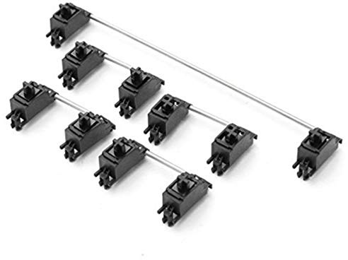 Oulensy 2X 6.25x PCB Clavier à Montage mécanique Cap stabilisateur pour MX commutateur Cerise