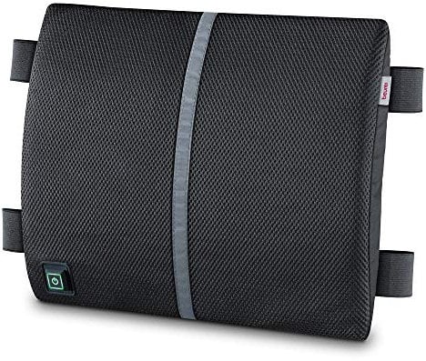 Beurer HK70 Heated Lumbar Support Cushion | Back support with heat function | 3 temperature settings | Rapid warm-up | Suitable for use at your desk or in the car