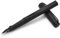 BUZZ COOL Black Fountain Ink Pen With Ink Refill Converter Pump | Elegant Plastic Body Fountain Pen with Fine Nib(0.5mm) | Zero Ink Leakage Smooth Writing Ink Pen