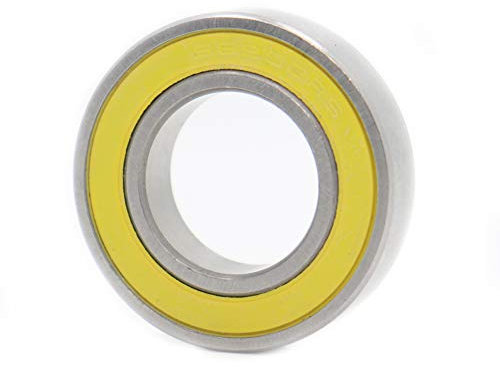 6902-2RS Edelstahl Keramik Hybrid Radiallager, 15x28x7mm Fahrradnabe vorne hintere Naben Radlager (1PC)