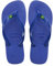 Havaianas - Top Brasil, Infradito Comode, Resistenti e Leggere con Suola Antiscivolo, Bandiera del Brasile sulle Strisce, Unisex Adulto, Marine Blue, 33/34 EU