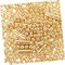 EXCEART 1 Paquet Décoration De Gâteau Saupoudrer D'or Pour Le Gâteau Pépites D'or Saupoudrer De Desserts Pépites De Biscuits Tasses à Cupcakes Gobelet En Carton Petite Saupoudrer Alliage