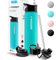 Wessper Botella Agua Acero Inoxidable 700ml Botella Termica Sin BPA con 3 Tapones | Marina Elegante Botella Resistencia al Rayado, fácil de Limpiar | Termo Agua Fria/Caliente para Niños Adultos