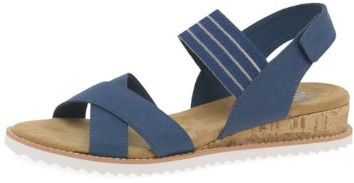 Skechers Desert Kiss Shore Enough für Damen, Marineblau, Textil, 40 EU