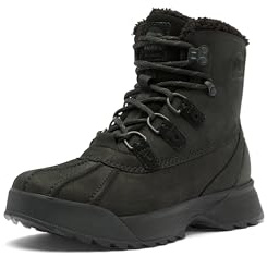 Sorel Men's Scout 87' Lux Waterproof Snow Boot, Schwarz/Schwarz, 44 EU
