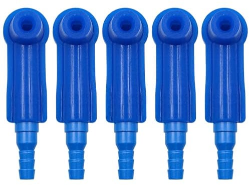 Tiardey 5PCS Brake Fluid Changer Connector Auto Car Brake Fluid Replacement Tool Universal Brake Fluid Replaceable Joint