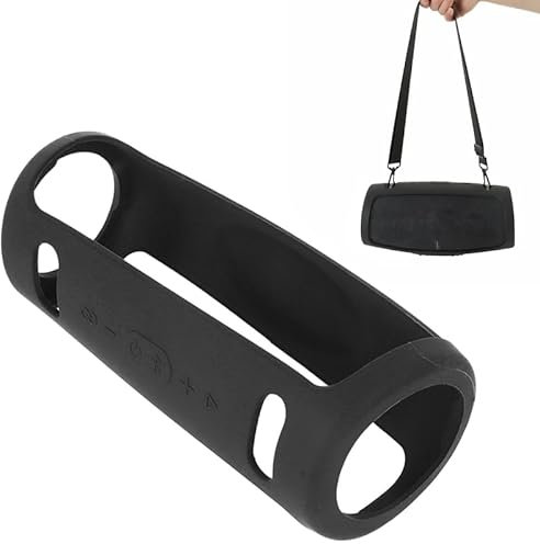 BeisDirect Silicone Case For JBL Xtreme 3 Portable Bluetooth Speaker, Portable Audio Case Protective Sleeve Skin Case for JBL Xtreme3 Speaker Accessories (Black)