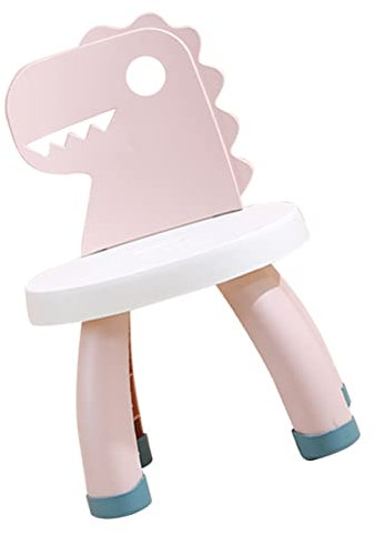 Yardenfun Kinderstuhl Cartoon Dinosaurier Stuhl Kindergarten Rückenhocker Kinder Tritthocker Kinderhocker Mit Rückenlehne Kleinkind Stuhl Kleinkind Rückenstuhl Vorschulstühle Für