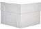 GLOTOMANIA - Caja para Tarta Cuadrada Blanca - 30 cm - Calidad Profesional - Resistente y Ligero - Fácil Transporte - Pack de 5 Unidades - Cartón Resistente