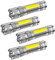 POCKETMAN wiederaufladbare LED Taschenlampen Fackel 4-Pack, hohe Lumen wasserdichte Taschenlampe, Super helles kleines LED-Blitzlicht, lange Lebensdauer für Camping, Wandern, im Freien