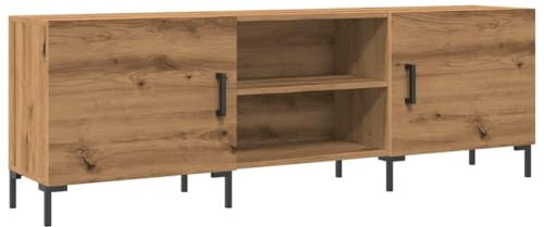 vidaXL Mueble de TV Madera de ingeniería Roble Artisan 150x30x50 cm