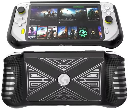 KUSINHOKA Case for Logitech G Cloud,Shock Absorption Anti Scratch TPU Protective Case Cover Gaming Handheld Shell Protector,Black