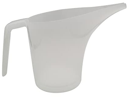 Riiichflowshop Tasse à mesurer Facile à Verser 33 OZ avec Long Bec verseur pour la Fabrication de gâteaux au Savon Le Remplissage de moules de moules à pâtisserie d'huiles de liquides 10 en Plastique