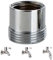 Shower Hose Adapter, Portable Dishwasher Faucet Adapter, Brass 1/2 Female to 3/4 Male Hose, Pipe Connector for Garden, Dishwasher and Washing Machine, Male to Female