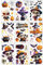 UCLEVER 9 Blätter Halloween Fenster Aufkleber Geister Kürbisse Fensterabziehbild für Haus Party Laden Fenster Glas Anzeige Dekoration (Halloween V)