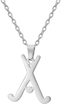 Generisch männer halskette,Eishockey-Halsketten für Frauen Kinder Mutter Halskette Mode Trendschmuck Sportfan Eishockeytrainer bestes Geschenk