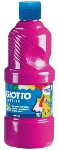 Fila 040265.04 Pintura Acrílica, Magenta, 500 ml