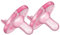 Philips AVENT SCF192/07 - Klassischer Schnuller für Babys, kiefergerecht, Silikon, Rosa, 3 Monate, 2 Stück