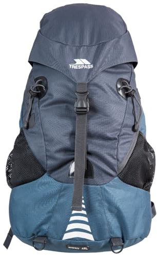 Inverary 45 Litre Navy Rucksack with Waterproof Cover - NAVY EACH