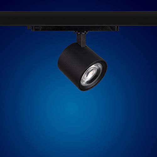 Mextronic 3-Phasen-LED-Strahler für Stromschienen LED 3 Phasen Strahler 20W O20B-D36 Warmweiss für Schienensystem