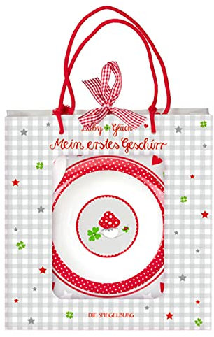 Spiegelburg Coppenrath 16409 - Mein erstes Geschirr BabyGlück, grau