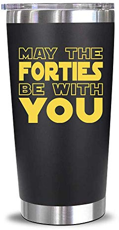 40th Birthday Gifts for Men, Women - 1985 40th Birthday Decorations for Men, Women - Gift for Woman Turning 40-40 Year Old Gifts for Him, Her, Husband, Wife - 20 Oz Tumbler