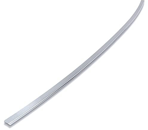 tuning-art BL1013 Ladekantenschutz mit Abkantung passend für Hyundai i30 Kombi 3 FL 2021-, Farbe:Silber