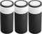 Philips Hue – Calla Outdoor Sockelleuchte, 3er-Pack, Schwarz, 1x8W, 24V