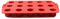 Tupperware Backen Silikonform Mini Gugelhupf Easyplus Gugelhupfform rot Mini Küchlein