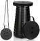 Jopassy 2X Tragbarer Klapphocker, Leichte Teleskophocker Tragfähigkeit 180 kg, 6-44 cm Höhenverstellbare Falthocker, Ausziehbarer Campinghocker, Faltbarer Hocker für Camping Garden Angeln Wandern