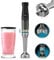 Cecotec Batidora de Mano Katana 15 TotalDestroy Jar G. 1500 W, 21 Velocidades y Turbo, Sistema de Dobles cuchillas, 4 hojas con Titanio Negro, Campana Antisalpicaduras, Vaso 800 ml