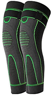 Leg Warmers,Kompressions-Beinärmel in voller Länge,Winter Fahrrad Beinlinge rutschfeste Thermo Radsport Rennrad Cycling Leg Warmers für Herren und Damen