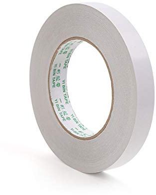 KLVN 1Pcs Double Sided Tape Strong Adhesive Ultra Thin High-Adhesive Cotton Double-Sided Tape Office School Supplies (Color : Other, Size : 5mm)