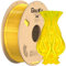 GratKit PETG 3D-Drucker Filament 1,75mm 1kg Spule, 3D-Druck Filament±0,03mm Präzision, Leicht zu drucken, Gleichmäßige Wicklung, Transparent Gelb