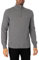 GANT Herren Lässiger Baumwollstrick Mit Halbem Reißverschluss, Dark Grey Melange, M