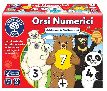 Orchard Toys - Lernspiele, ORC0113IT, Mehrfarbig