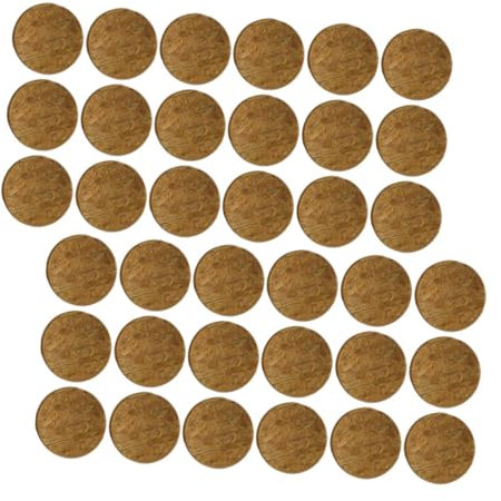 50 StüCk Kokosnussschalen Chips FüR Aquarien Dekoration, 2cm Moos Rundscheiben FüR Landschaftsgestaltung Und DIY Wasserpflanzen Aquarium, Und äSthetisch, 50er Pack