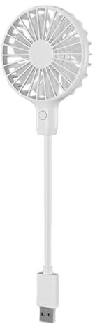 Milageto Ventilador USB Recargable, Diseño Moderno Y Eficiente, con Interruptor, Individual