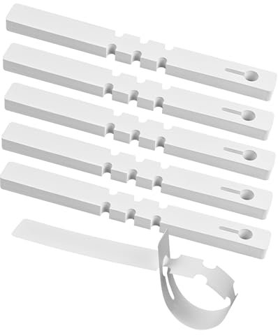 Dokeno 200 Pezzi Marcatori per Piante, 20 × 2cm Durevole Marcatori per Piante in Plastica, Cartellini da Giardino Riutilizzabili, Impermeabili Etichette per per Alberi da Giardino