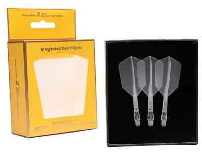 CUESOUL ROST T19 Integrierter Dartschaft und Flight Slim Shape, 3er-Set
